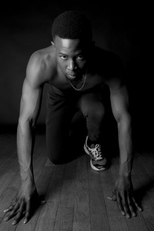 Portrait sportif Paris et Ile de France en studio